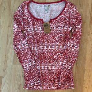 Lucky Brand Red Thermal